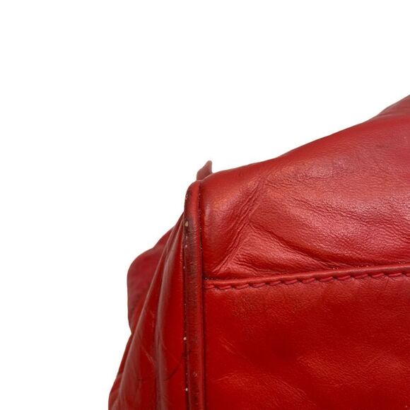 RARE‎ Vintage San Marco Brand Genuine Leather Large Handbag - Picture 8 of 15